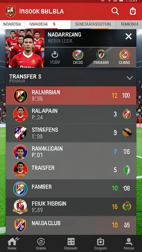 bola07 - Gambar aktivitas pertandingan yang menegangkan dalam BOLA07.