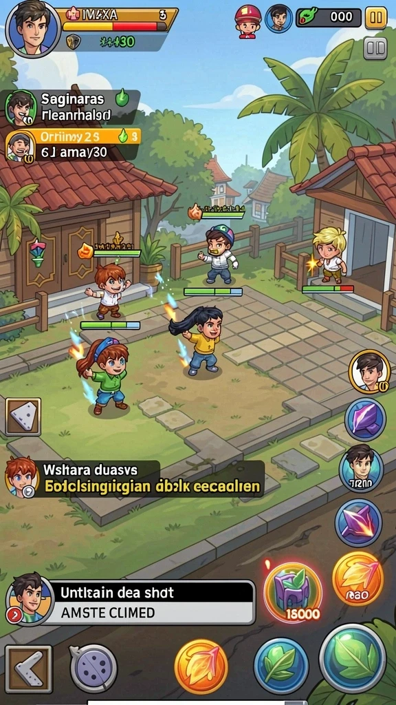 indobit88 - Tangkapan layar menampilkan grafik yang memukau dari permainan.