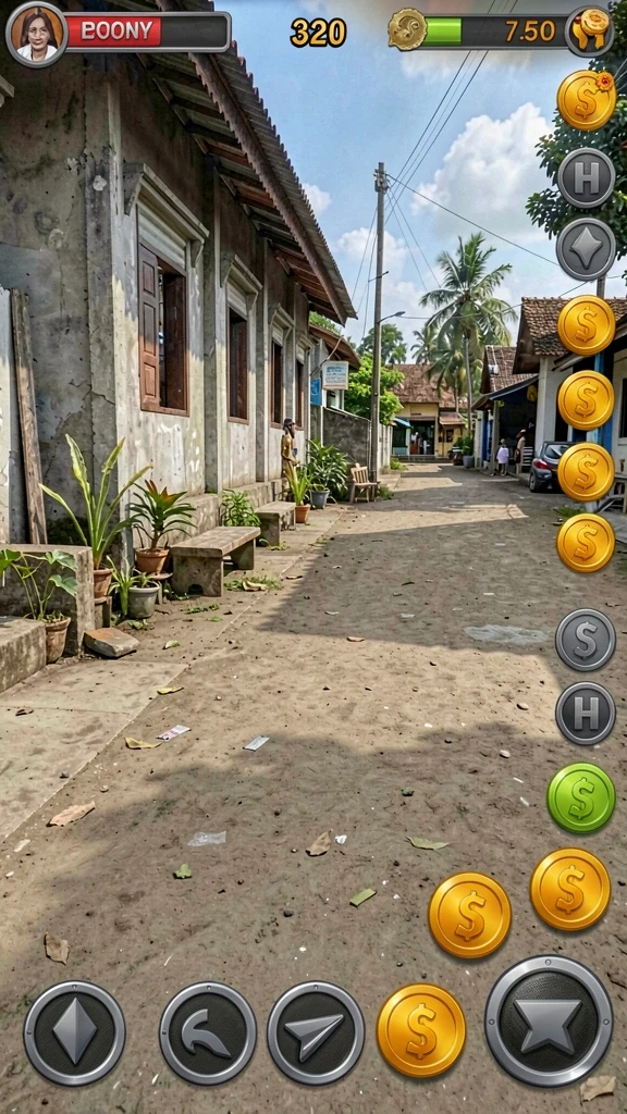 prg007 - Menampilkan karakter utama dalam aksi yang mendebarkan.