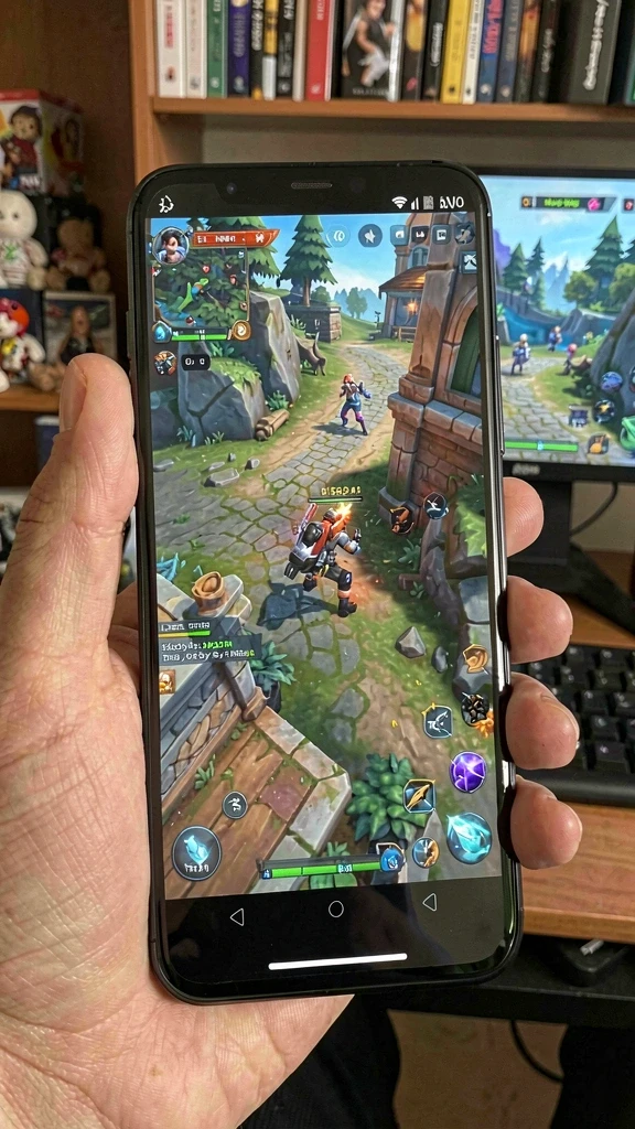 qqstar - Fitur multiplayer yang memungkinkan bermain bersama teman.