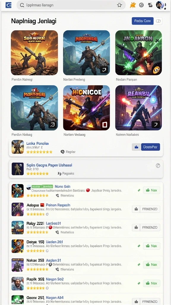 rp79 - Screenshot menunjukkan karakter utama di tengah pertarungan epik.